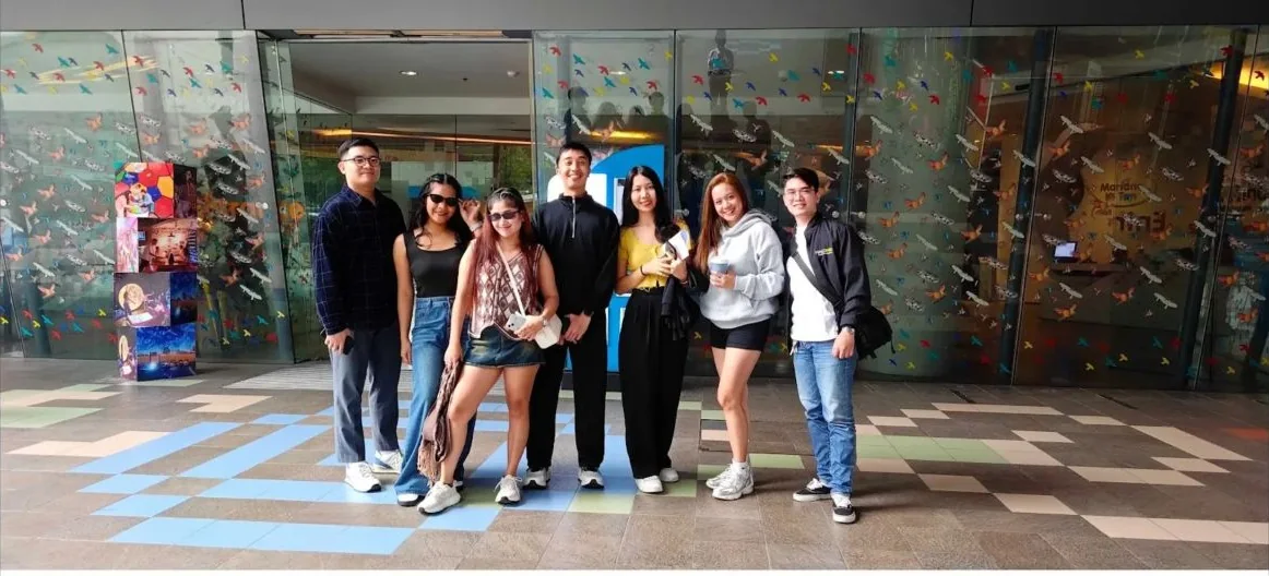 A team outing to the Mind Museum.